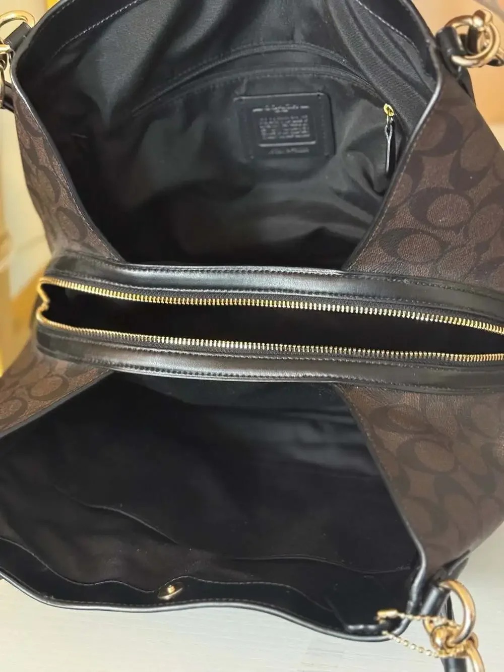 Coach Hallie Shoulder Bag in Signature Canvas